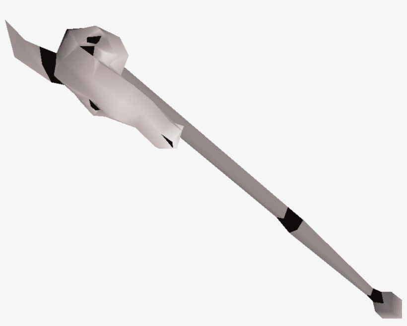 Skull Sceptre, transparent png