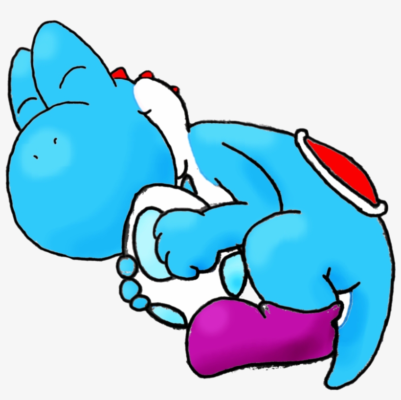 More Like How To Draw A Yoshi Head By Proshi - Yoshi Sleepy, transparent png