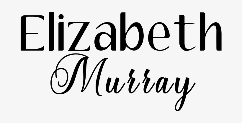 Elizabeth Murray - Calligraphy, transparent png