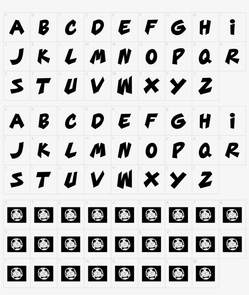 Font Characters - Font, transparent png