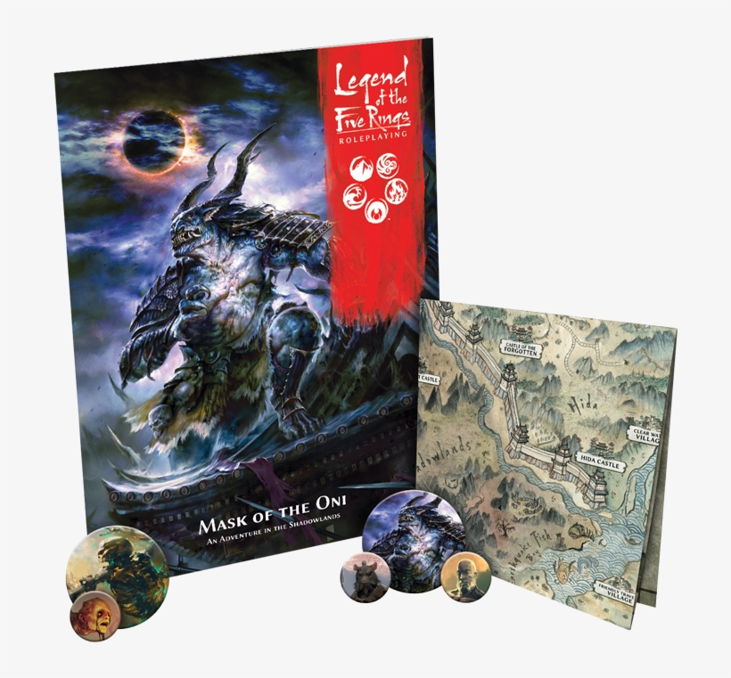 Order Your Own Copy Of Mask Of The Oni At Your Local - Legend Of The Five Rings Roleplaying Game, transparent png