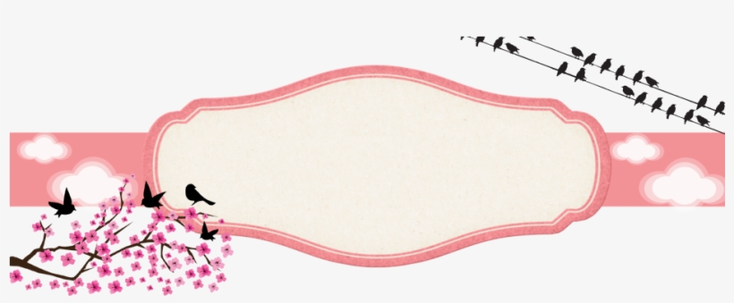 Cabeçalho Free Passarinhos - Wood, transparent png