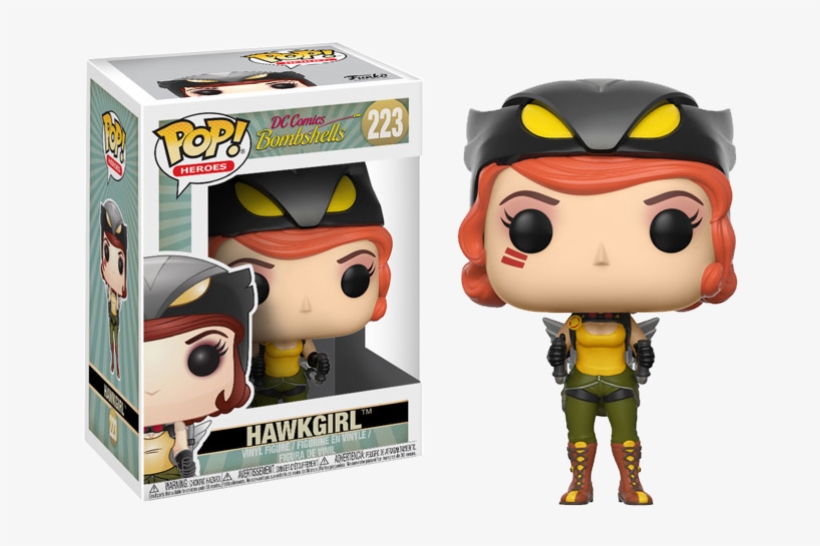 Pop Figure Dc Hawkgirl Bombshell Series - Funko Pop Dc Bombshells, transparent png