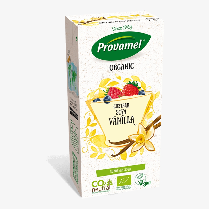 Vanilla Custard - Provamel Organic Almond Unsweetened, transparent png