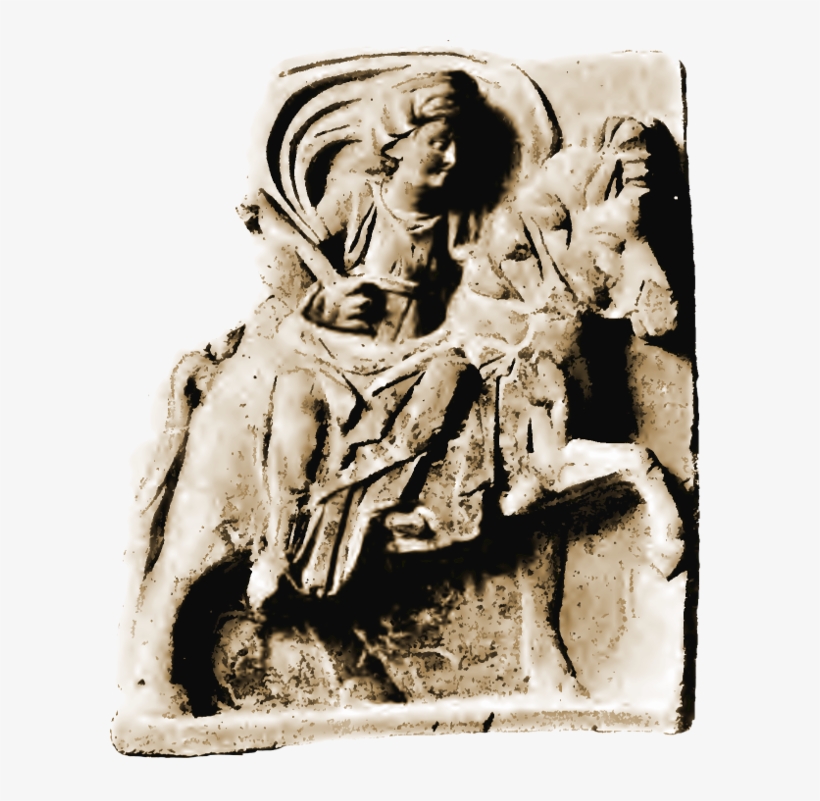 Stele Of Epona Found At Gannat - Epona, transparent png