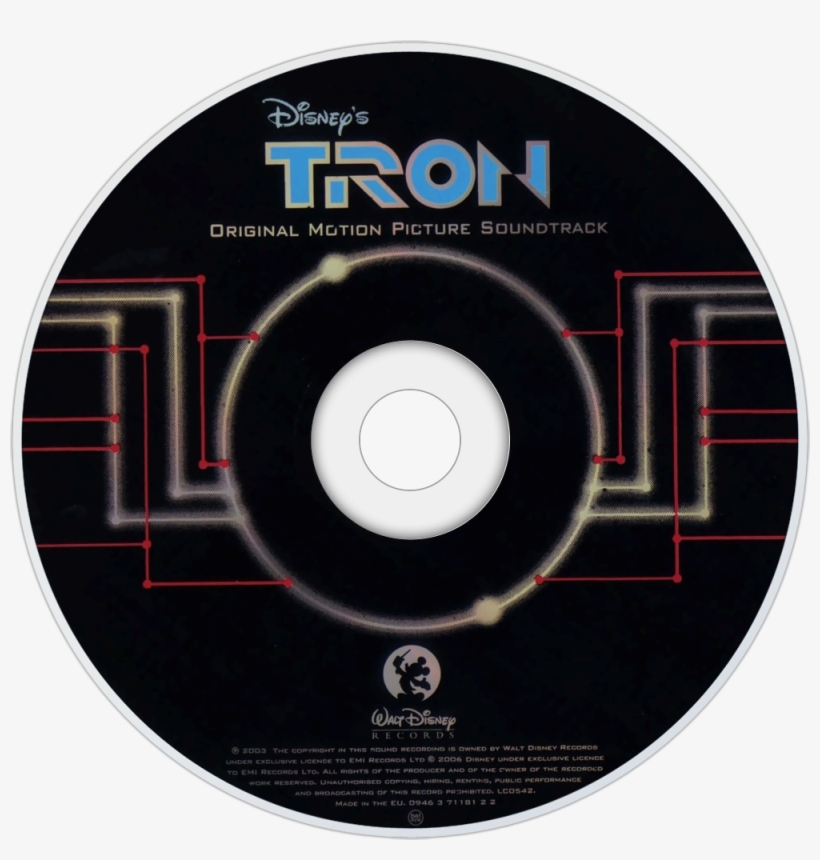 Wendy Carlos Tron Cd Disc Image - Mickey, transparent png