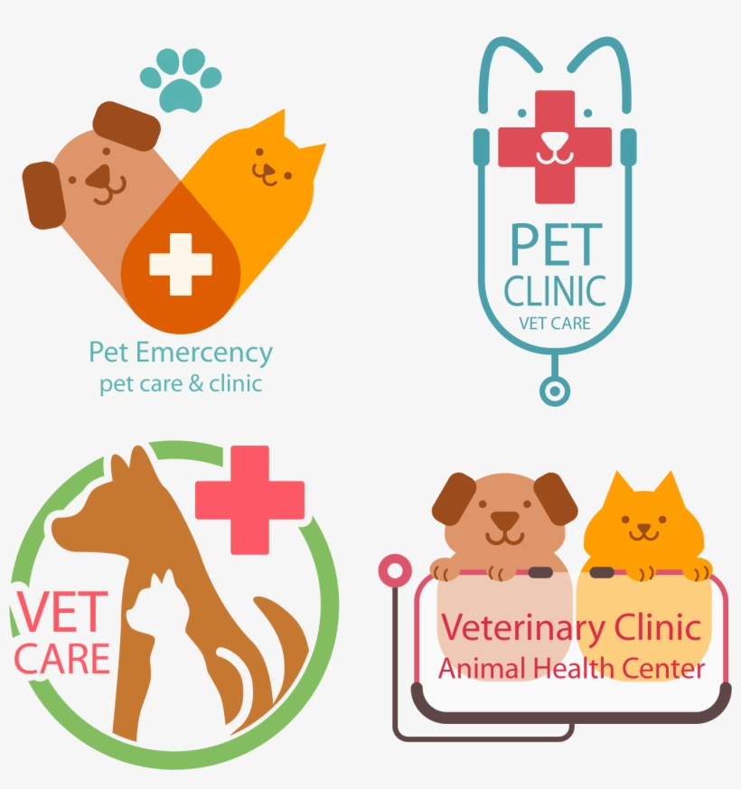 Cat Logo Dog Veterinary - Logos Veterinarios, transparent png