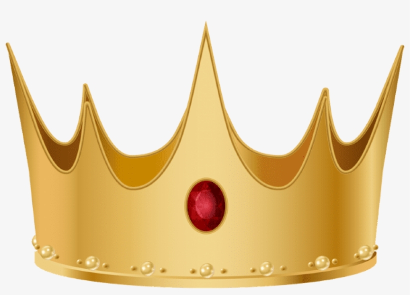 Download Golden Crown Transparent Clipart Png Photo - Gold Crown Transparent Art, transparent png
