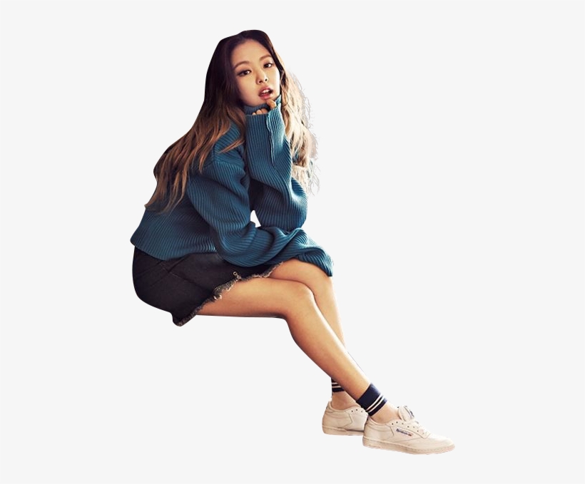 #blackpink #джинни #лиса #роуз #джису #блэкпинк #black - Blackpink Sitting Png, transparent png