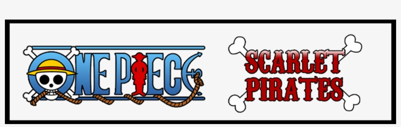 Banner Scarlet Pirates-0 - One Piece, transparent png