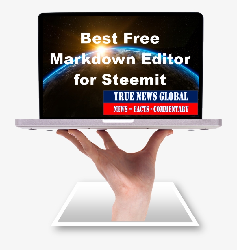 Best Free Markdown Editor For Steemit - Laptop, transparent png