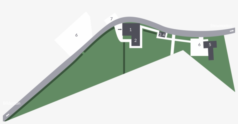 Map Of The Chapel Estate - Wattisham, transparent png
