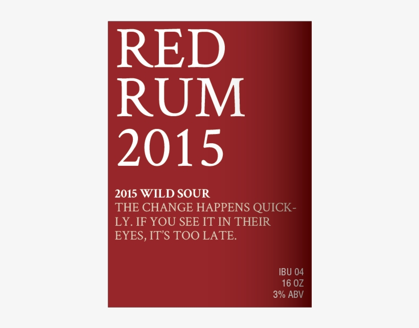 Redrum Basic Label - Poster, transparent png