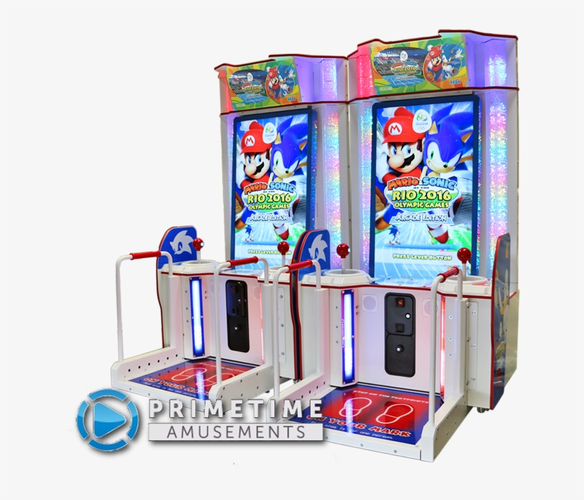 Mario & Sonic Rio 2016 Olympics 2 Player - Mario & Sonic At The Rio 2016 Olympic Games Arcade, transparent png