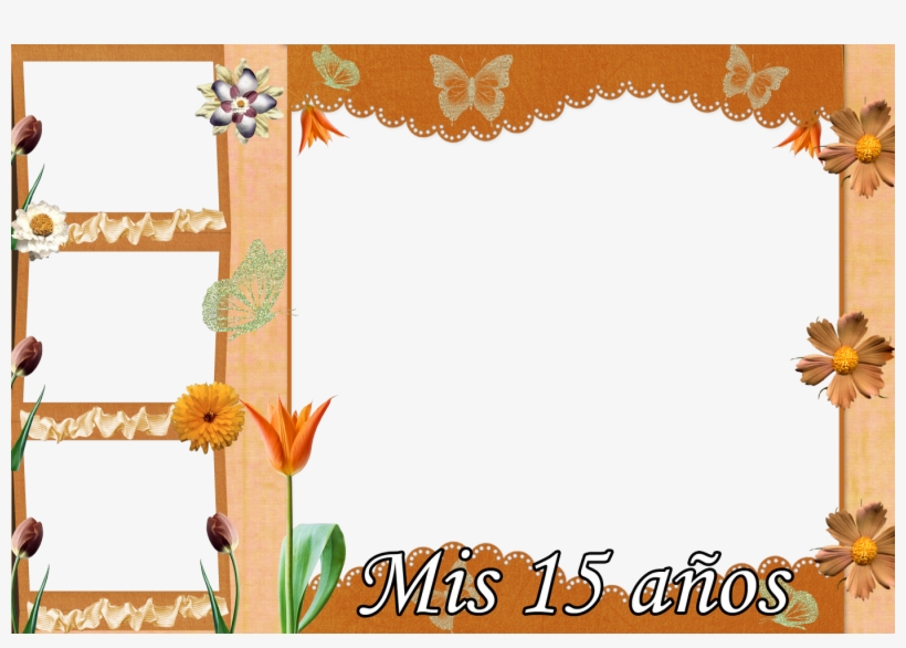 Marcos Para Fotos De 15 Años De Señoritas Descargar - Marco Para 15 Años Png, transparent png
