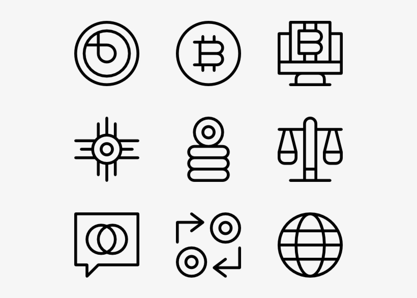 Cryptocurrency - Renewable Energy Icons, transparent png