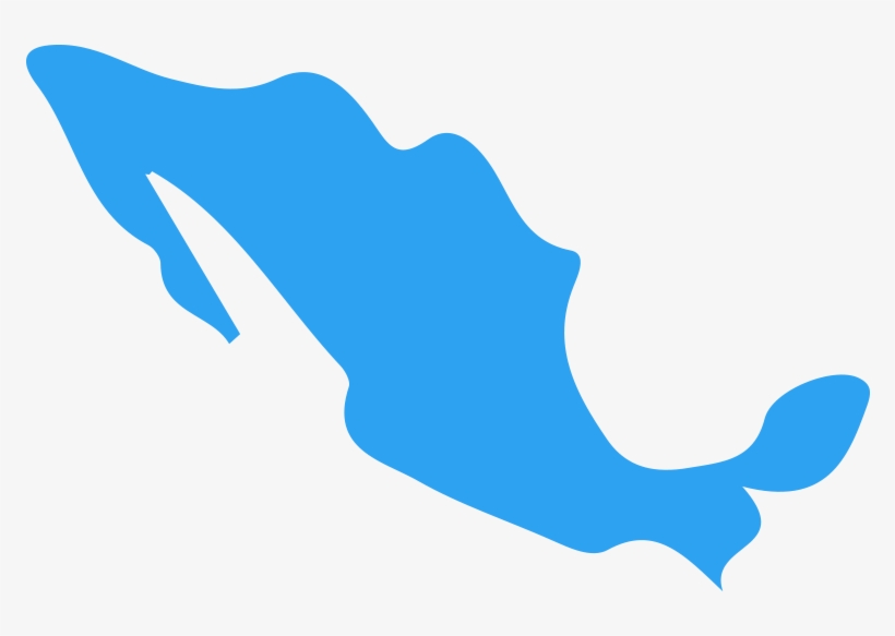 Mexico Middle-market Pioneers - Mexico Map Silhouette, transparent png