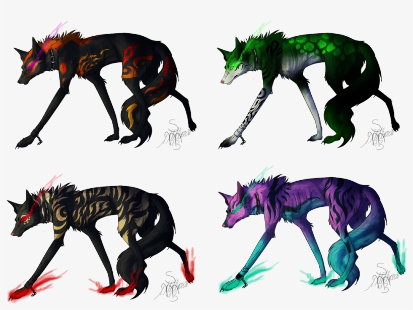 Tribal Wolves Auction - Wolf, transparent png