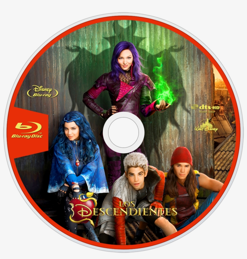 Descendants Bluray Disc Image - Descendants 1 (disney Descendants), transparent png