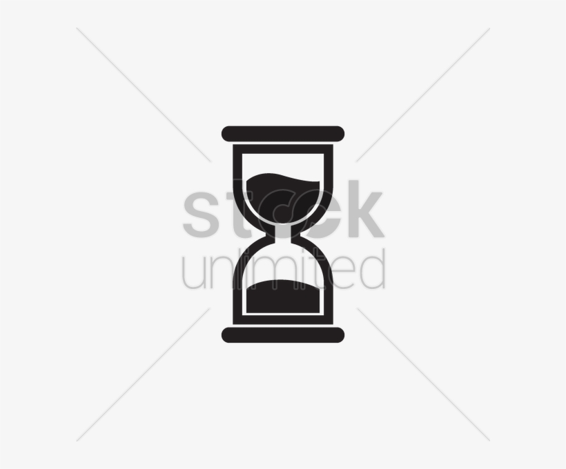 Hour Glass Silhouette At Getdrawings - Golden Bauhinia Square Vector, transparent png