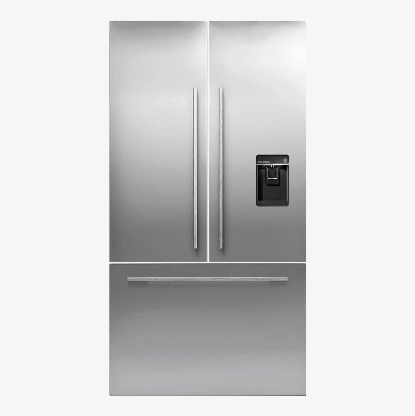 Ezkleen Stainless Steel Door Panel & Handle Kit With - Fisher And Paykel Rf540adusx4, transparent png