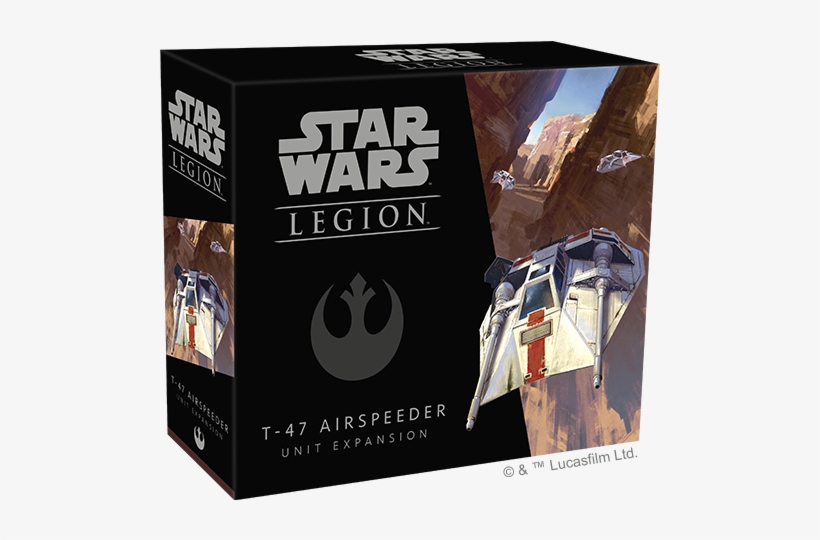 Star Wars Legion - Star Wars Legion T 47 Airspeeder Unit Expansion, transparent png