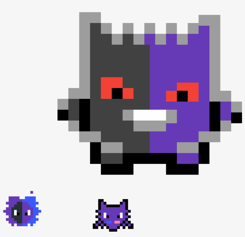 Half Shiny Gastly Evolve - Illustration, transparent png