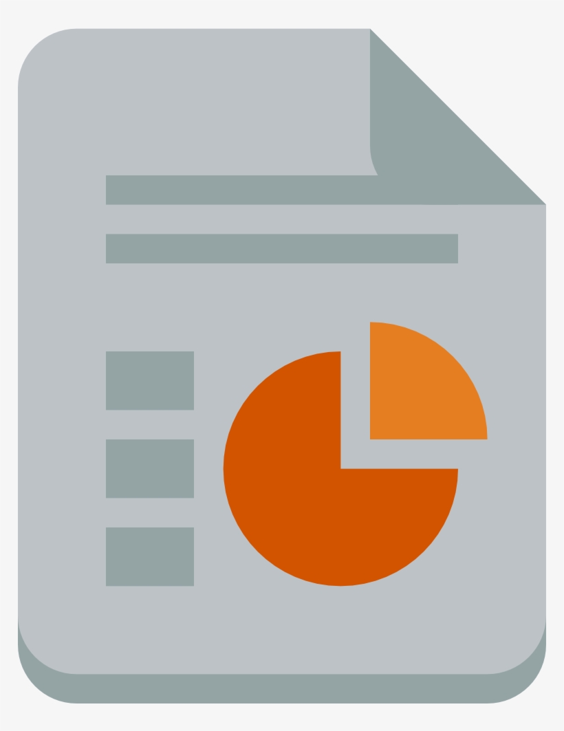 Download Svg Download Png - Powerpoint Flat Icon, transparent png