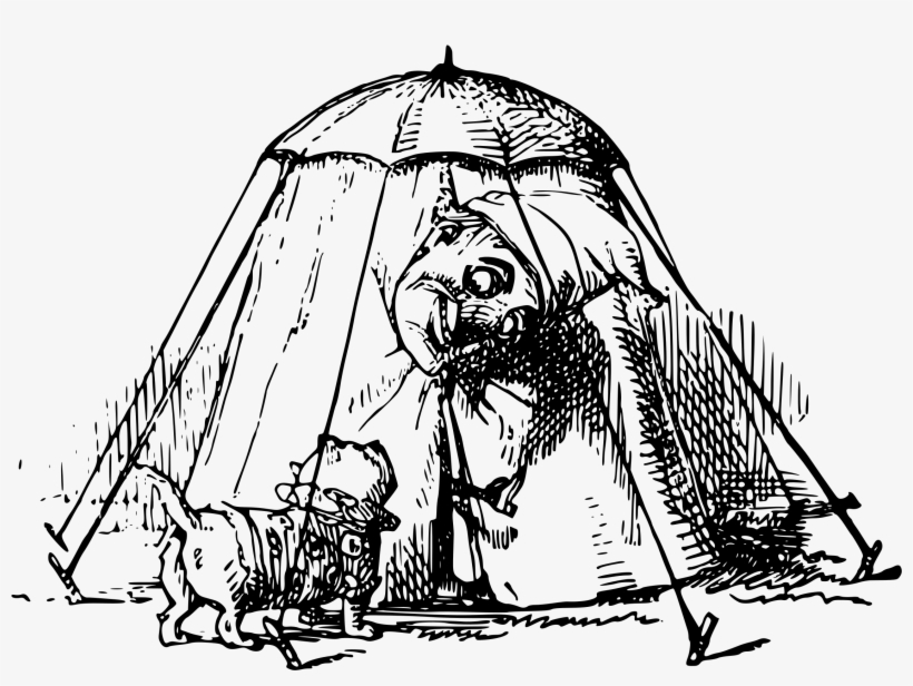 This Free Icons Png Design Of A Clown In A Tent With, transparent png