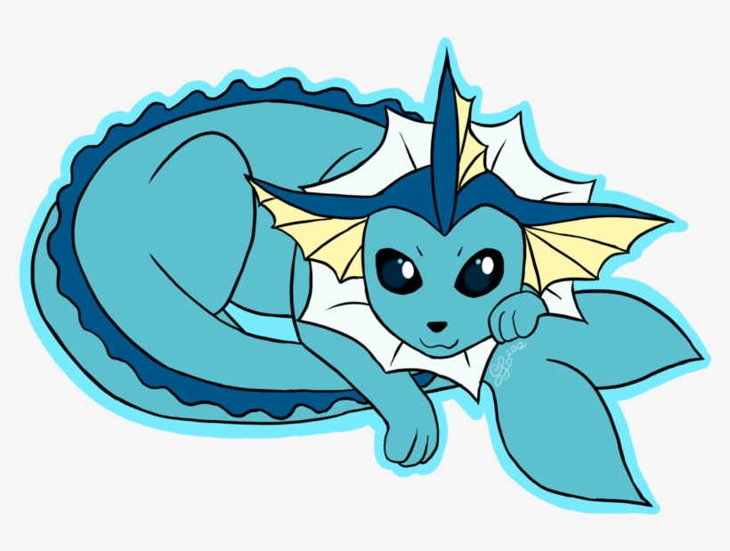 Free Icons Png - Vaporeon Sticker, transparent png