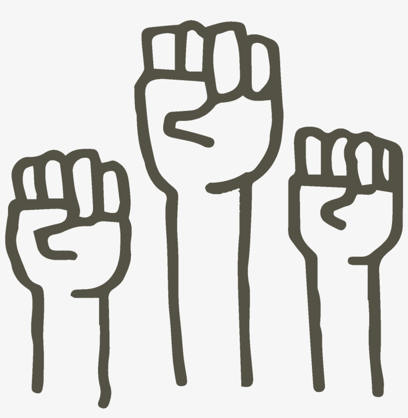 Campaign Support - Transparent Fists, transparent png