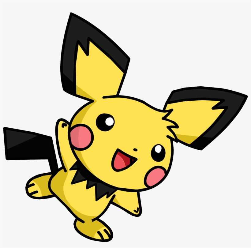 172 Pichu Os9 Shiny - Pokémon, transparent png