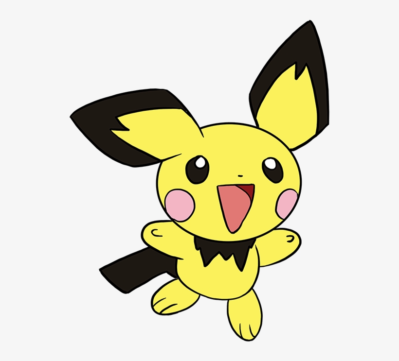 How To Draw Pichu - Make This Face Chatroulette, transparent png