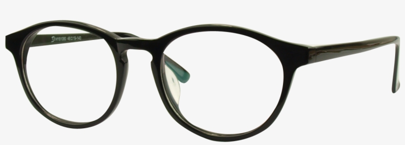 Hy81080 Black Plastic Eyeglasses - Rounded Frame Glasses Carrera, transparent png