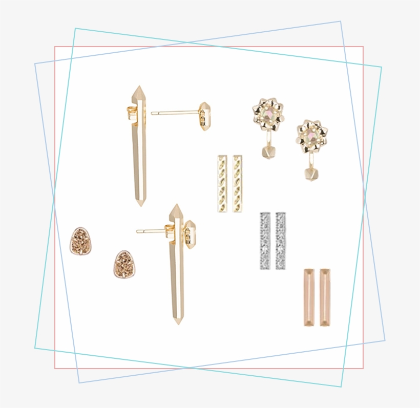Small Earring Ks - Diagram, transparent png