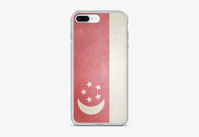 Singapore Flag Iphone Case - Mobile Phone Case, transparent png