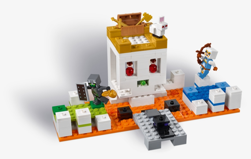 Minecraft 21145 Kraniearenaen ,, , Large - Minecraft Czaszkowa Arena, transparent png