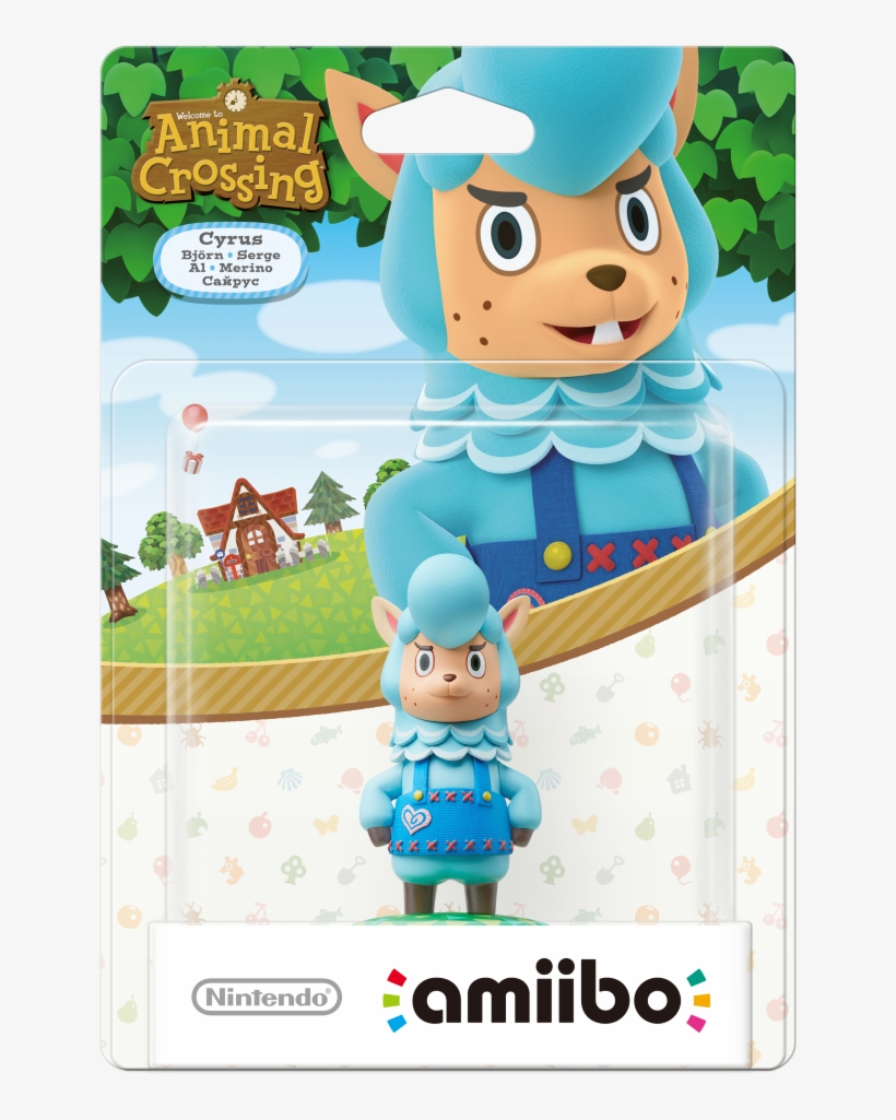 Animal Crossing Amiibo - Amiibo Animal Crossing Cyrus, transparent png