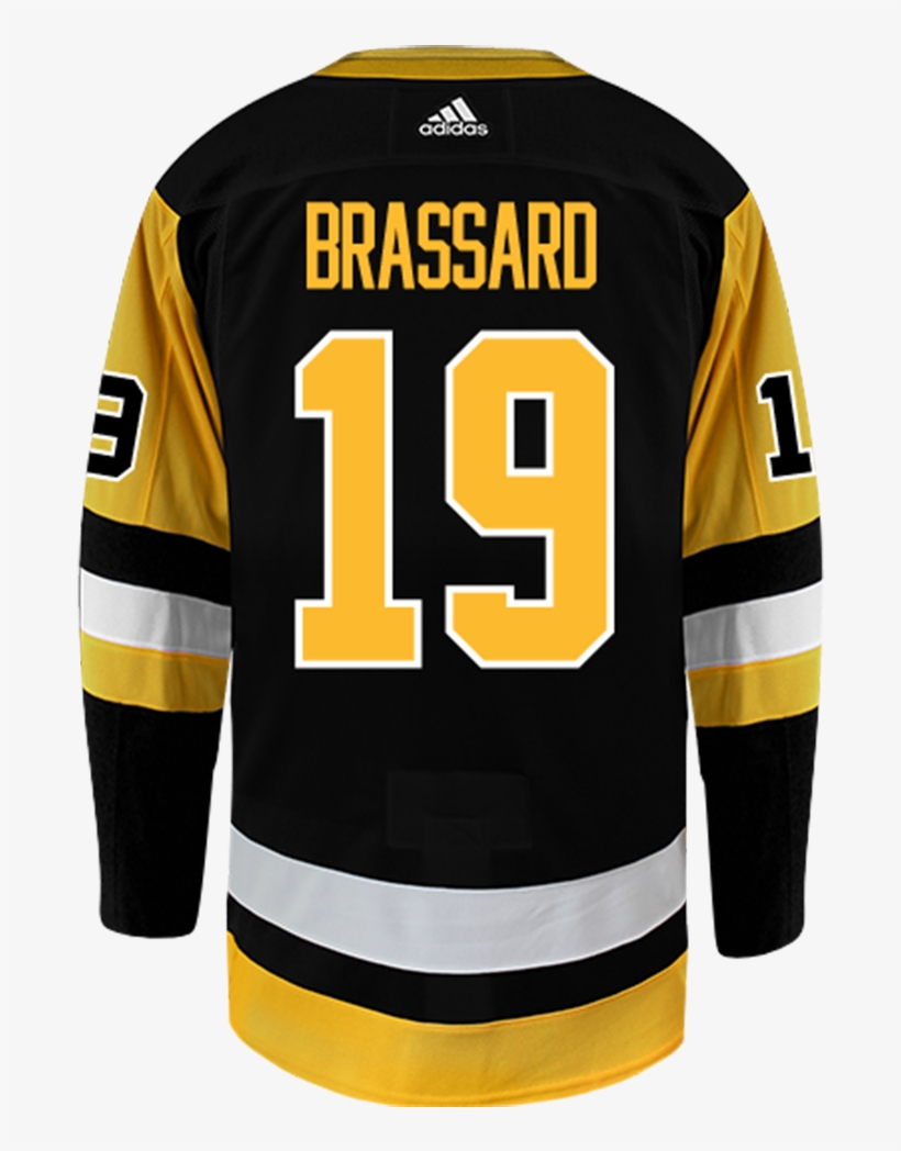 Derick Brassard Pittsburgh Penguins Adidas Authentic - Jack Johnson Pittsburgh Penguins Jersey, transparent png