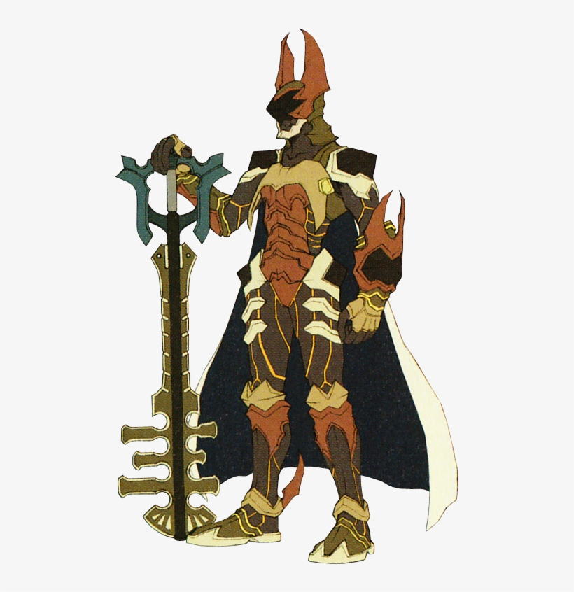 "an Animated Suit Of Armor, In Pursuit Of A Great Darkness - Terra Kingdom Hearts Armor, transparent png