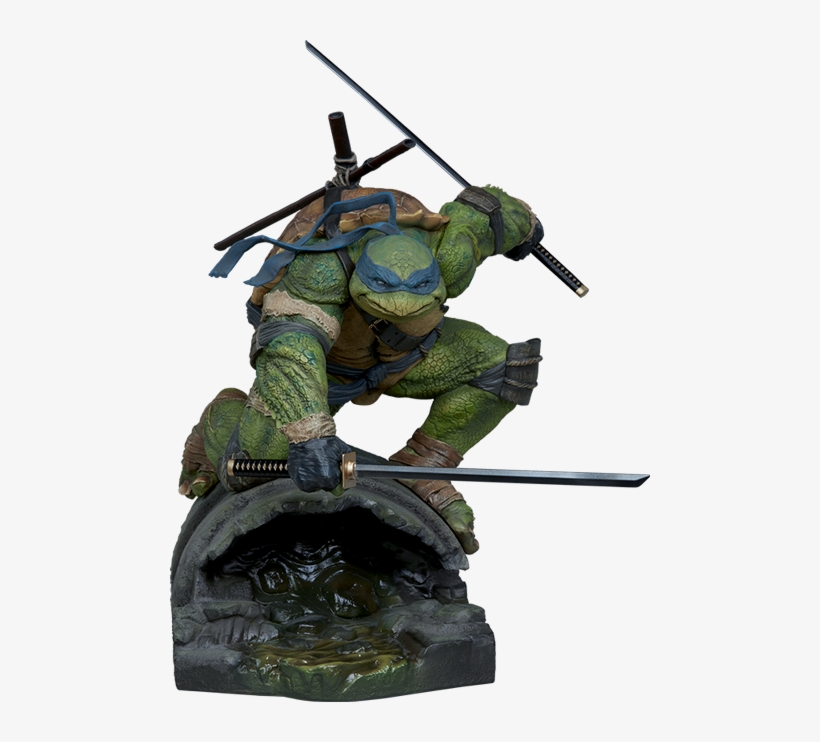 Leonardo Statue - Ninja Turtles Figure Cz, transparent png