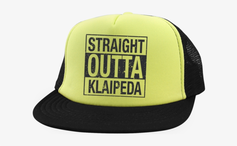 Outta Klaipeda Trucker Hat With Snapback - Straight Outta Hockey Dad: Blank Book Journal Lined,, transparent png