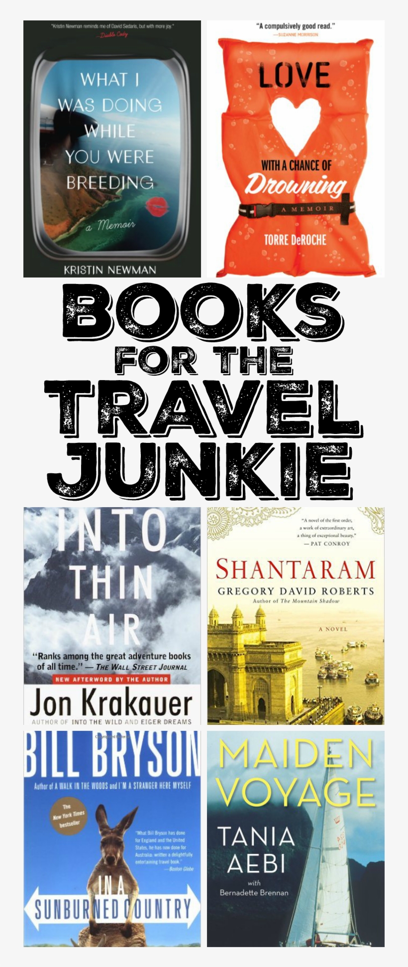 Books For The Travel Junkie In Your Life, transparent png