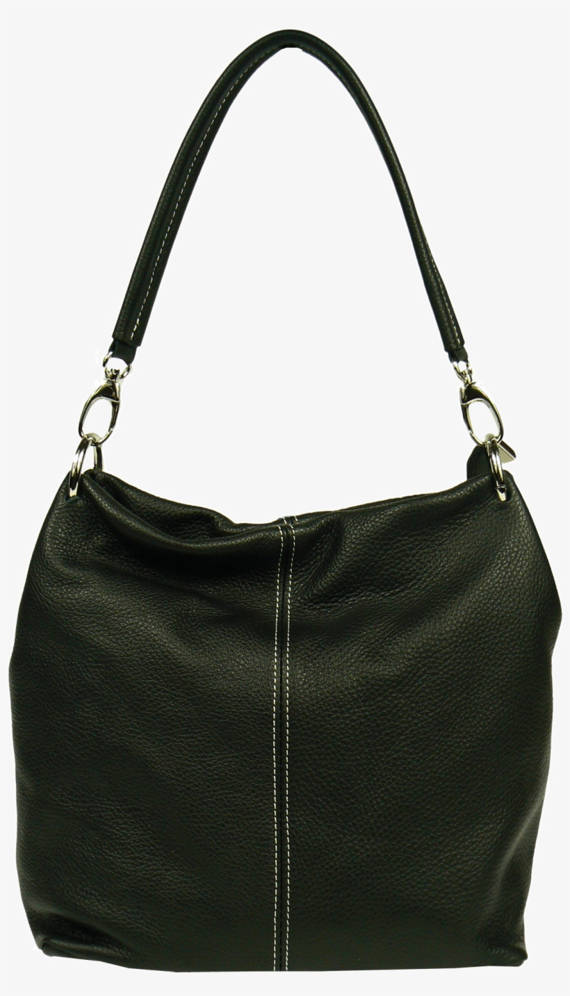 Černá Kožená Kabelka Fiora Nera - Beautifil Practical Leather Blue Handbag Made Of Leather, transparent png