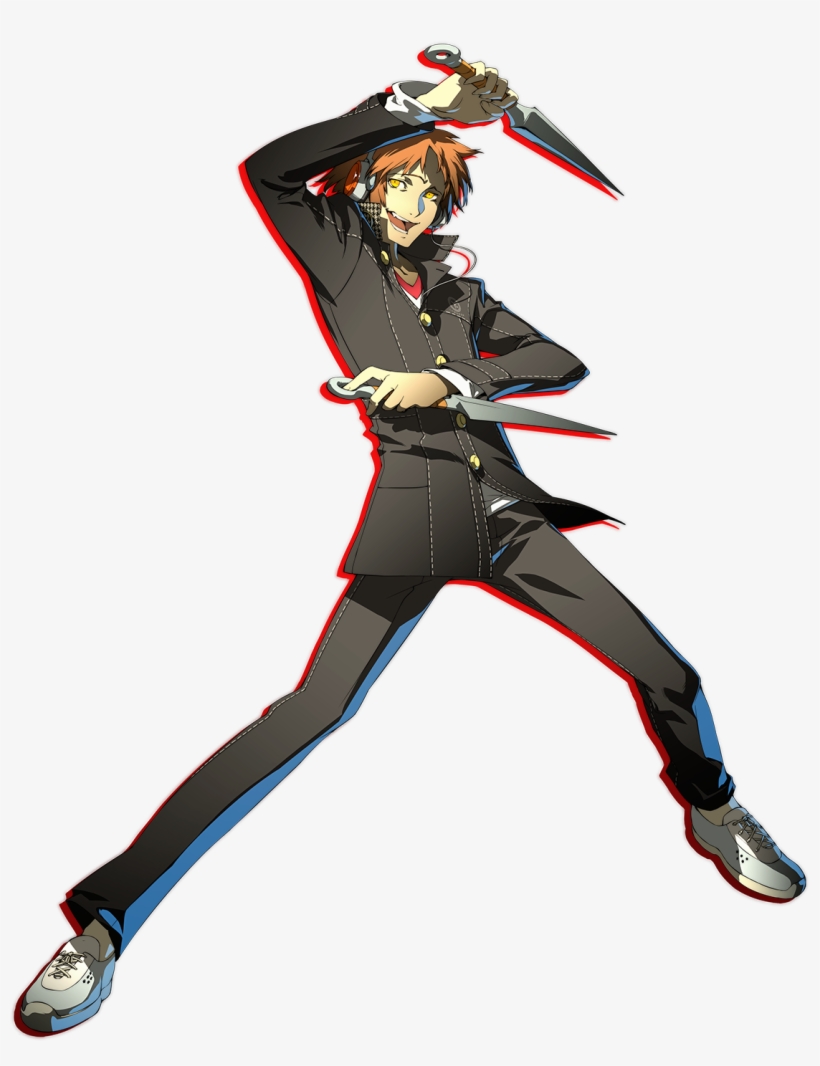 Persona 4 Arena Yosuke, transparent png