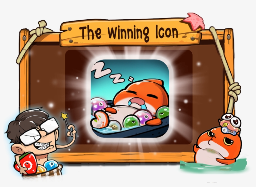 Thewinning Icon - Lazy Fish Gameka, transparent png
