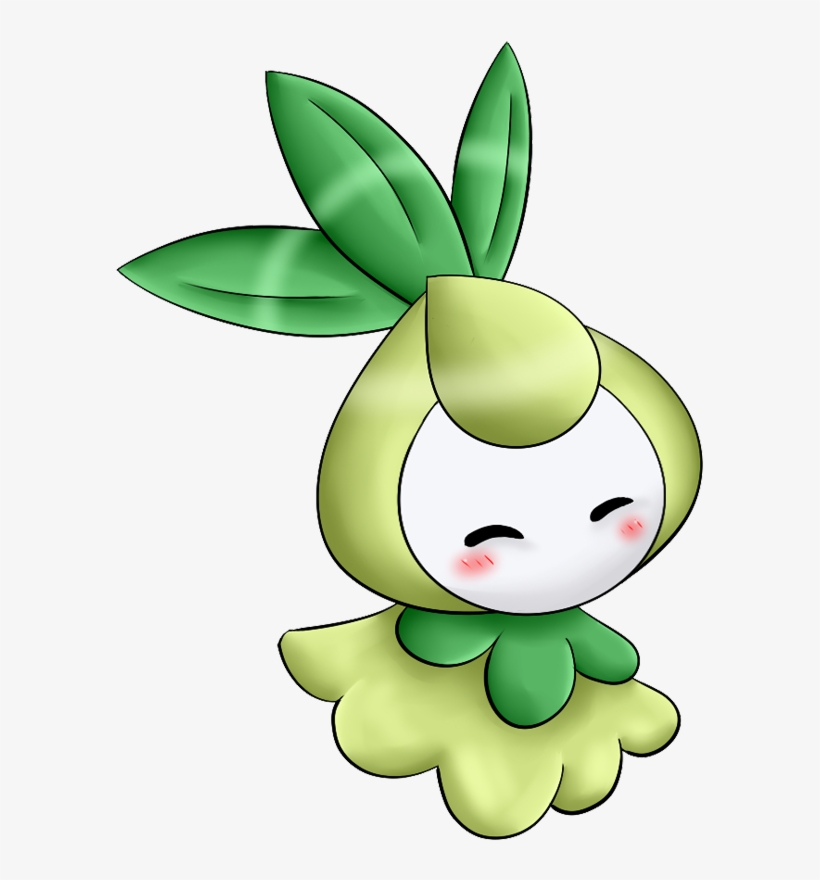 9,768,000 Exp - Pokemon With Leaves On Head, transparent png