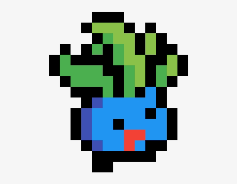 Oddish - Pixel Oddish, transparent png