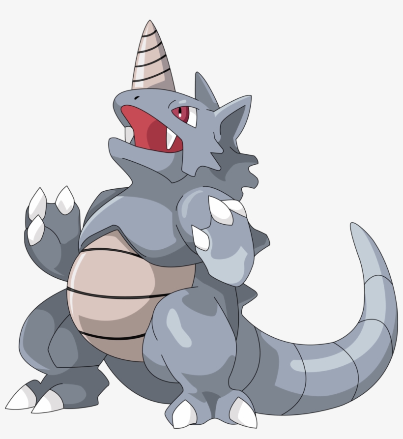 112 Rhydon By Luigicuau10-da5wri6 - Pokemon Rhydon Png, transparent png