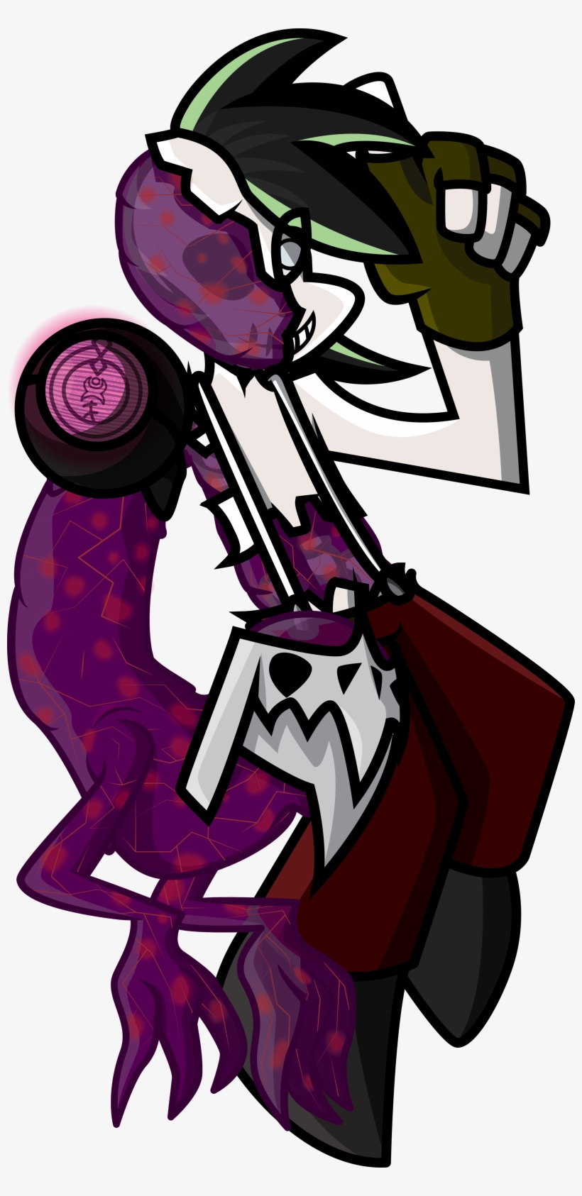 Vector Zombie Carton - Deviantart Monster Cartoon Vector, transparent png